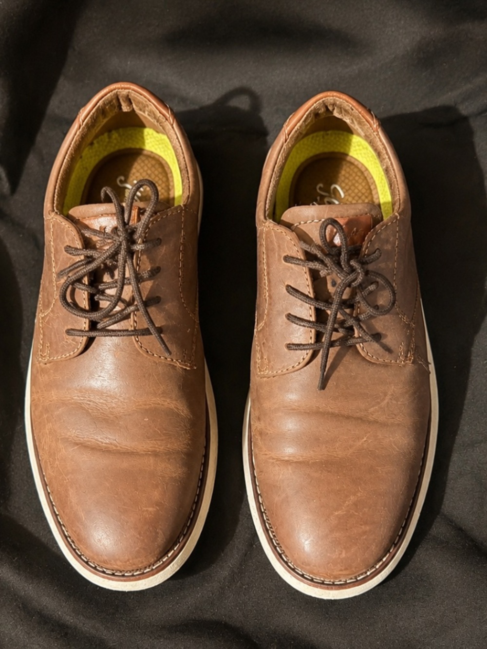 Florsheim Launch Brown Plain Toe Oxford Size 9